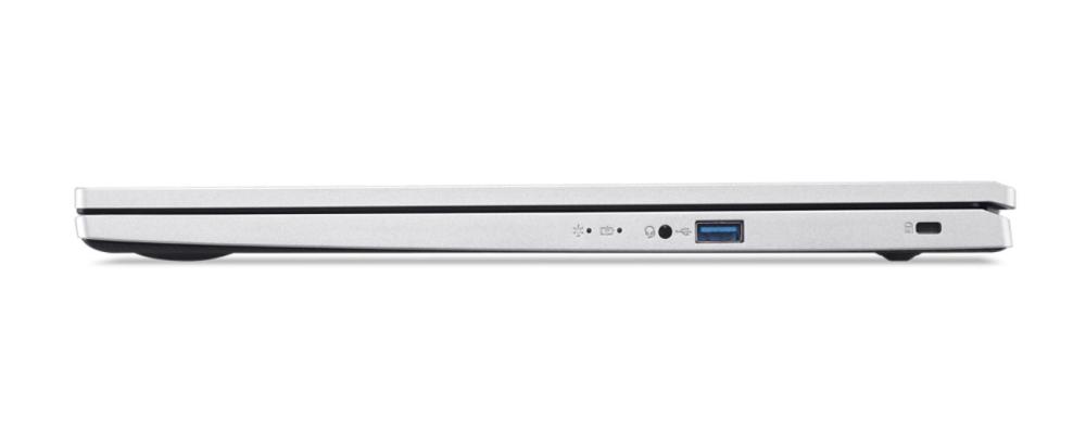 Лаптоп ACER NB ASPIRE 3 A317-54-53UU, Intel Core i5-1235U (1.3/4.4GHz, 12M), 17.3" (43.94 cm) FHD IPS 8GB DDR4, 512GB SSD, Pure silver, Free DOS