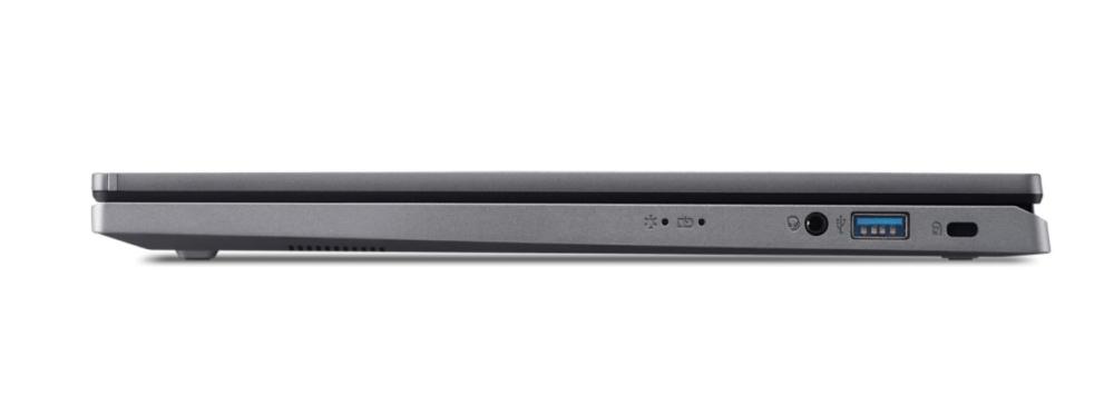 Лаптоп ACER NB ASPIRE 5 A514-56M-31VC, Intel Core i3-1315U (1.2 - 4.50 GHz, 10 MB cache), 14.0" (35.56 cm) FHD IPS, 8GB RAM, 512GB SSD, Steal Gray, Free DOS
