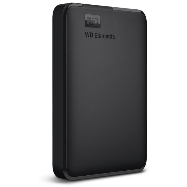 Външен диск Western Digital Elements Portable 4TB, 2.5" (6.35 cm), USB 3.0 Black
