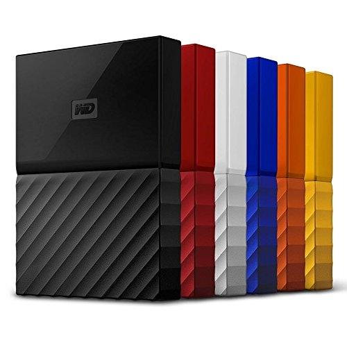 Твърд диск Western Digital My Passport Portable External 4TB USB 3.0, Black