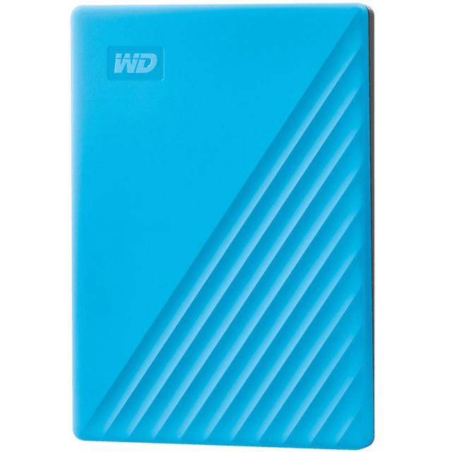 Външен диск Western Digital My Passport External, 2TB 2.5" (6.35 cm) , USB3.2, Blue