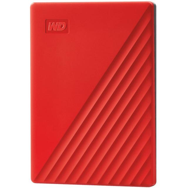 Външен диск Western Digital My Passport External 2TB, 2.5" (6.35 cm), USB3.2 Red