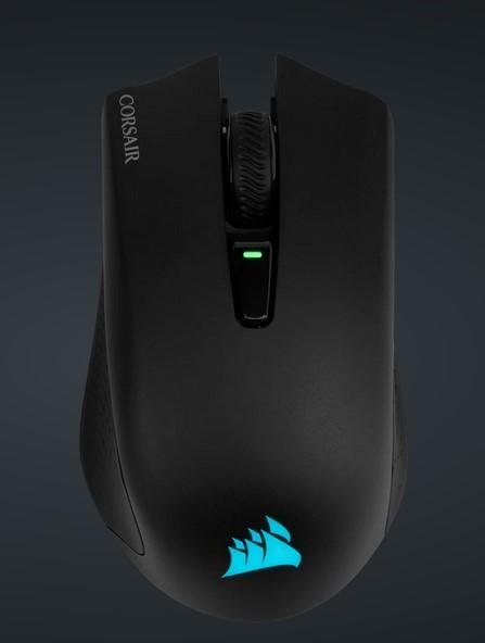 Мишка геймърска CORSAIR HARPOON RGB Wireless Rechargeable