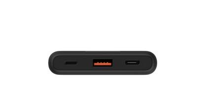 Външна батерия SILICON POWER Powerbank QP55, 10 000 mAh, 1x USB-C/1x Lightning към 1x USB-A/1x USB-C, LED дисплей, черна