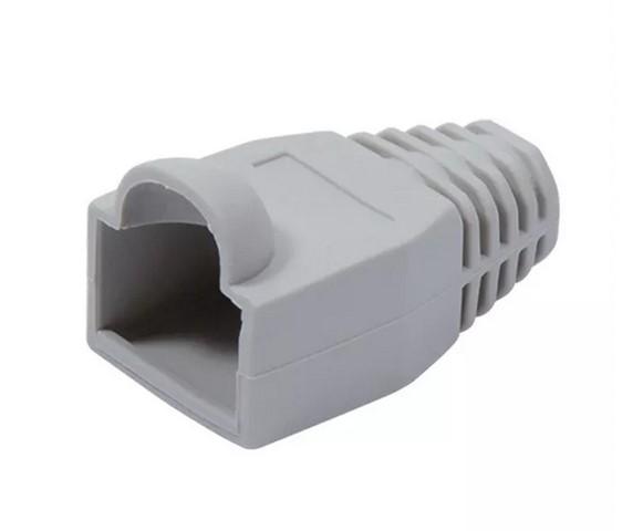 Маншон за конектори RJ-45, сив, 10бр.