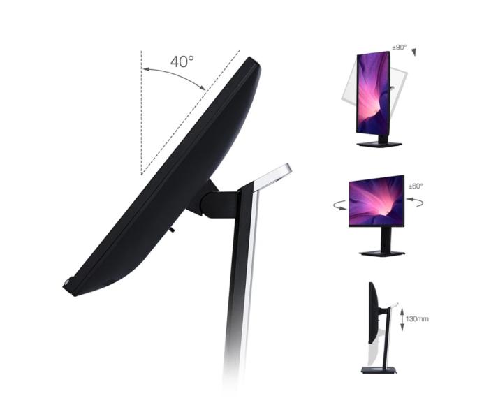 Монитор ViewSonic VG2755-2K, 27" (68.58 cm) IPS панел, 75Hz, QHD, 5ms, 350 cd/m2, VG, Display Port, HDMI, USB Type-C