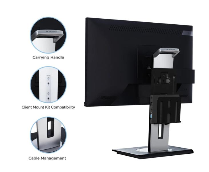 Монитор ViewSonic VG2755-2K, 27" (68.58 cm) IPS панел, 75Hz, QHD, 5ms, 350 cd/m2, VG, Display Port, HDMI, USB Type-C