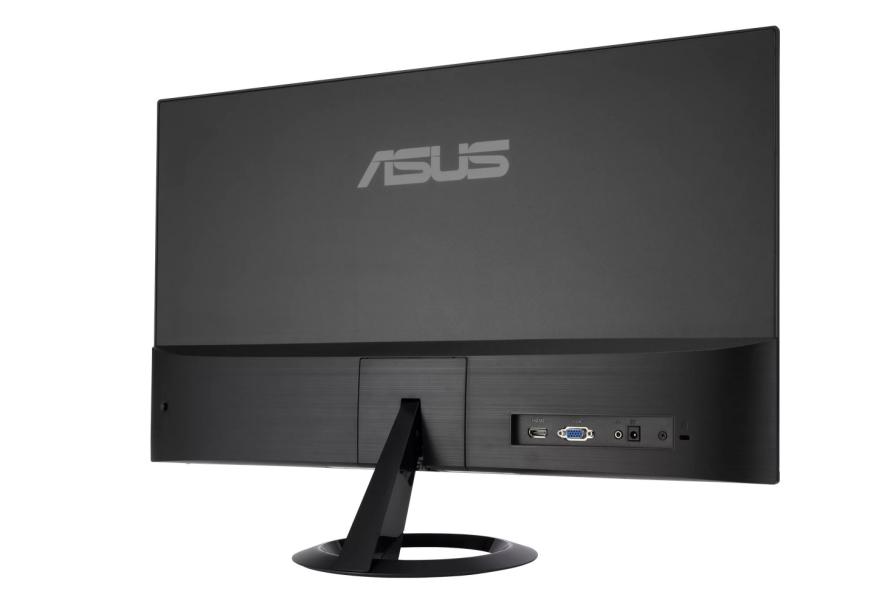 Монитор Asus VZ24EHE, 23.8" (86.36 cm) IPS панел, 75Hz, Full HD, 1ms, 250 cd/m2, 16:9 Slim Design Frameless Flicker-Free BL filter FreeSync, HDMI, VGA