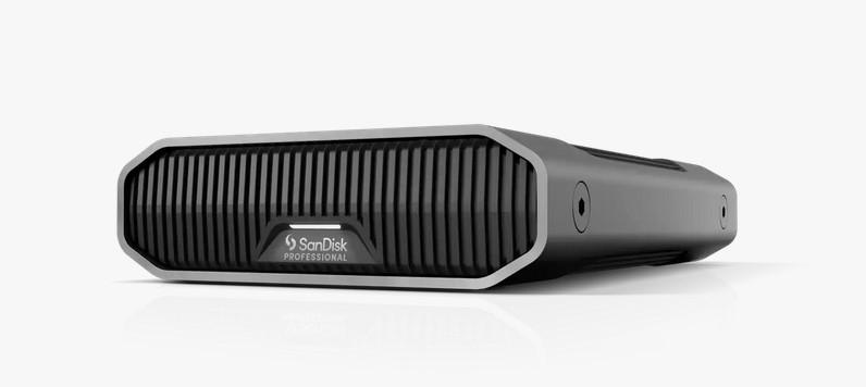 Външен диск SANDISK Professional G-DRIVE 4TB, 3.5" (8.89 cm), USB 3.2 Gen 2 Type-C