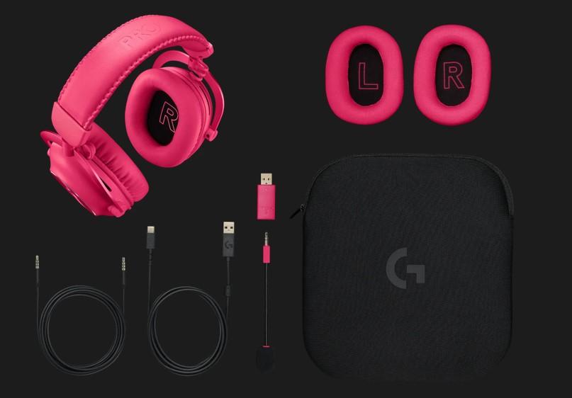 Слушалки LOGITECH G PRO X2 LIGHTSPEED, Wireless/Bluetooth, Gaming Headset, Blue Mic 