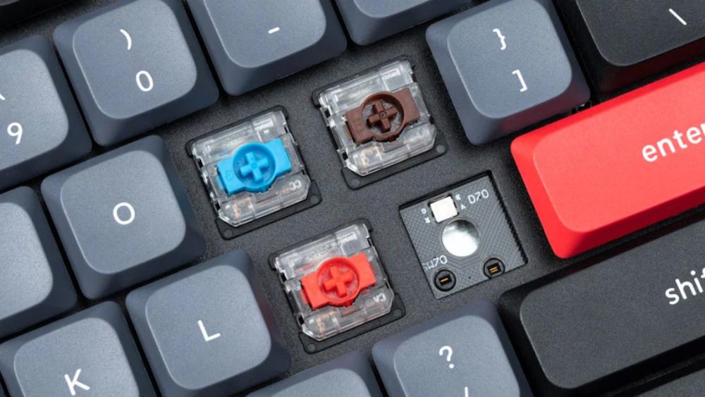 Геймърска механична клавиатура Keychron K5 Pro QMK/VIA Full-Size Low-Profile Gateron(Hot Swappable) Red Switches RGB Backlight