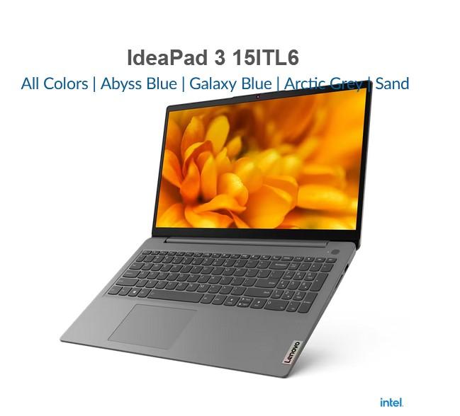 Лаптоп Lenovo IdeaPad 3 15ITL6, Intel Core i5-1155G7 2.5/4.5GHz, 15.6" (39.62cm) Full HD Anti-Glare, 12GB DDR4, 512GB SSD NVMe, Free DOS,