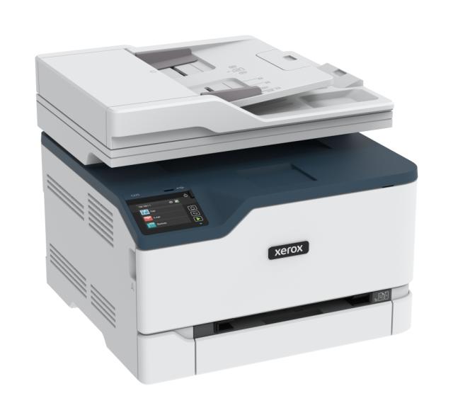 Многофункционално лазерно устройство Xerox C235, A4, цветен принтер/копир/скенер/факс, 600 x 600, 22 стр./мин, Wi-Fi, LAN, USB