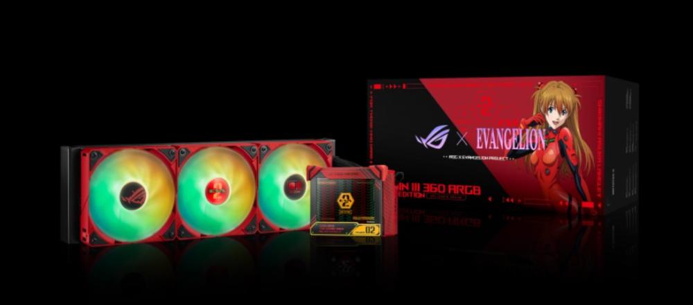 Охладител ASUS водно охлаждане ROG Ryujin III 360 ARGB EVA-02 Edition, Intel LGA1700, 1200, 115x / AMD AM5, AM4