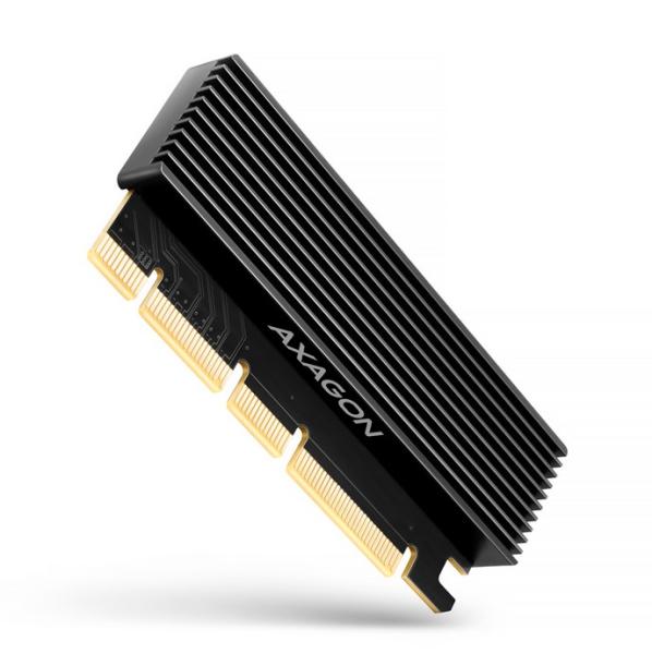 Адаптер AXAGON PCEM2-XS, от PCIe 4x/8x/16x към M.2 (NVMe) SSD, за 2230/2242/2260/2280
