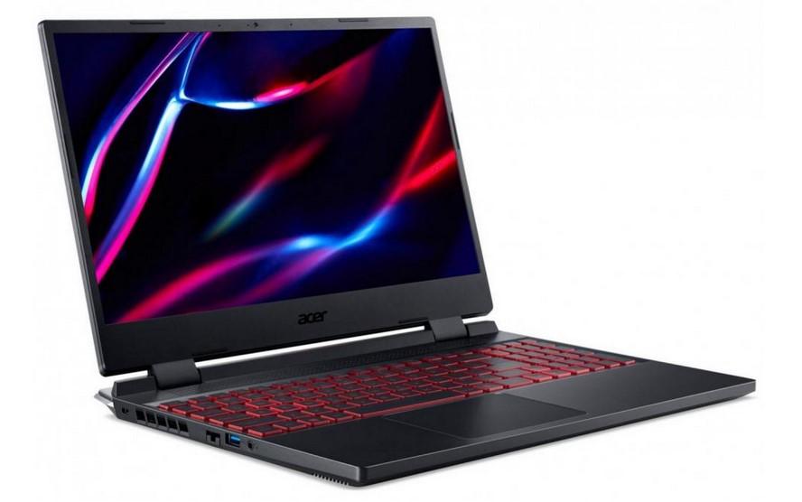 Лаптоп Acer NB Nitro AN515-58-583M, Intel Core i5-12450H 8C (2.0 / 4.4GHz, 12MB Cache, 45W), 15.6'' (39.62 cm) FHD IPS 144Hz, NVIDIA GeForce RTX4060 GDDR6, 32GB DDR4, SSD 512GB, Free DOS