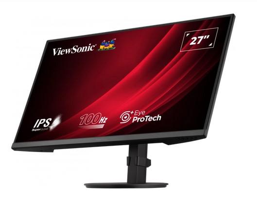 Монитор VIEWSONIC VG2708A-MHD, 27.0" (68.58 cm)  IPS LED, 100 Hz, 5ms, 250 cd/m², VGA, HDMI, DP
