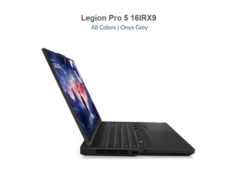 Лаптоп LENOVO Legion Pro 5 16IRX9, Intel Core  i5-14500HX, 14C (2.6 /  3.5GHz, 24MB Cache), 16.0" (40.64 cm) WQXGA, IPS 500nits Anti-glare,  240Hz, DisplayHDR, GeForce RTX 4060 8GB, 32GB DDR5 1TB SSD, Free DOS