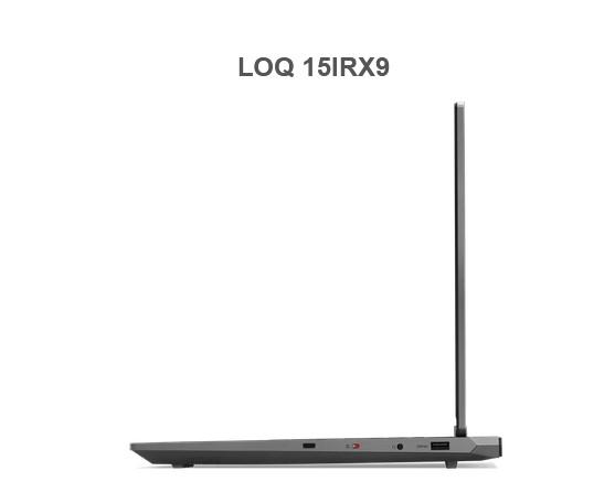 Лаптоп Lenovo LOQ 15IRX9, Intel Core i5-13450HX 10C (2.4 / 4.6GHz, 20MB Cache), 15.6'' (39.62 cm), Full HD, 144Hz sRGB, NVIDIA RTX 4060 8GB GDDR6 DLSS 3, 16GB DDR5, 1TB SSD, Free DOS