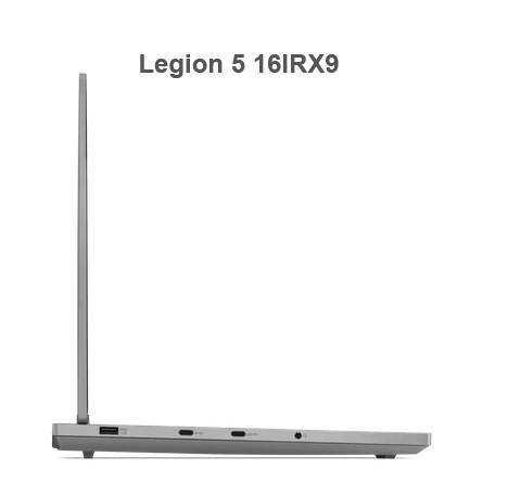 Лаптоп Lenovo Legion 5 16IRX9, 16.0" (40.64 cm), WQXGA, IPS, 240Hz, Intel Core i7-14650HX 16C (2.2/5.2GHz, 30M), NVIDIA RTX 4070 8GB GDDR6 DLSS 3, 32GB DDR5, 1TB SSD, Free DOS 