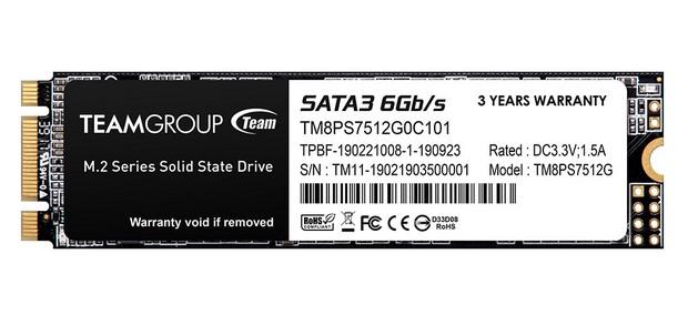 TEAM GROUP MS30 SSD 512GB, INT M.2 2280 SATA 