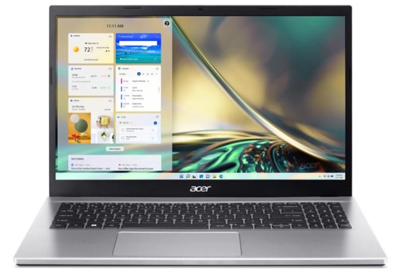 Лаптоп ACER Aspire 3 A315-59-70C8, Intel Core i7-1255U 10C (1.7/4.70 GHz, 12M Cache), 15.6'' (39.62 cm) FHD IPS 16GB DDR4 RAM, 512GB SSD, Windows 11 Home 