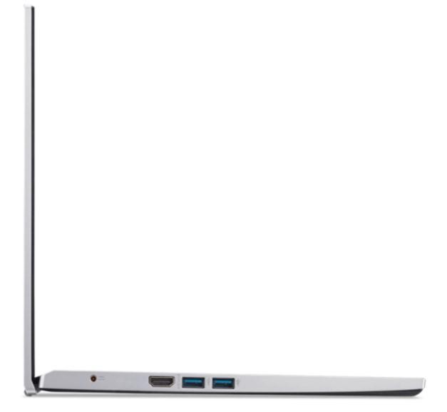 Лаптоп ACER Aspire 3 A315-59-70C8, Intel Core i7-1255U 10C (1.7/4.70 GHz, 12M Cache), 15.6'' (39.62 cm) FHD IPS 16GB DDR4 RAM, 512GB SSD, Windows 11 Home 