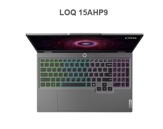 Лаптоп Lenovo LOQ 15AHP9, AMD Ryzen 5 8645HS 6C (4.3/5.0GHz, 16MB Cache), 15.6" (39.62cm) Full HD IPS Anti-Glare, 144Hz sRGB, NVIDIA GeForce RTX 4060 6GB, 16GB DDR5, 1TB SSD NVMe, 1x USB 3.2 Gen 2 Type-C, Free DOS