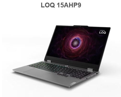 Лаптоп Lenovo LOQ 15AHP9, AMD Ryzen 5 8645HS 6C (4.3/5.0GHz, 16MB Cache), 15.6" (39.62cm) Full HD IPS Anti-Glare, 144Hz sRGB, NVIDIA GeForce RTX 4060 6GB, 16GB DDR5, 1TB SSD NVMe, 1x USB 3.2 Gen 2 Type-C, Free DOS