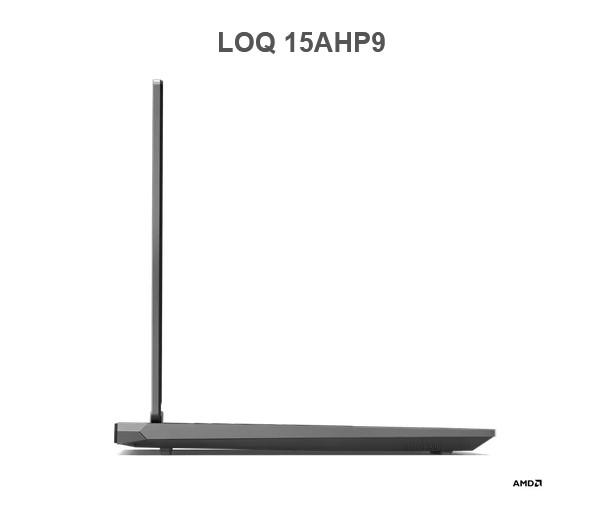 Лаптоп Lenovo LOQ 15AHP9, AMD Ryzen 5 8645HS 6C (4.3/5.0GHz, 16MB Cache), 15.6" (39.62cm) Full HD IPS Anti-Glare, 144Hz sRGB, NVIDIA GeForce RTX 4060 6GB, 16GB DDR5, 1TB SSD NVMe, 1x USB 3.2 Gen 2 Type-C, Free DOS