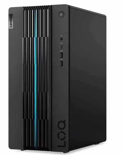 Настолен компютър Lenovo LOQ 17IRB8, Intel Core i5-13400F 10C (2.5/4.6GHz, 20MB Cache), NVIDIA GF RTX 4060 8GB, 16GB DDR4, 1TB SSD NVMe, HDMI, VGA, 1x USB 3.2 Gen 1 Type-C, 2x USB 3.2, Free DOS