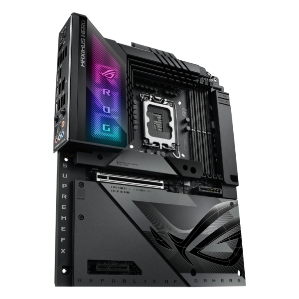 Дънна платка ASUS ROG MAXIMUS Z790 HERO BTF, LGA1700, 4x DDR5 5x M.2, 4x SATA, PCIe 5.0, 2x Thunderbolt, HDMI, ATX