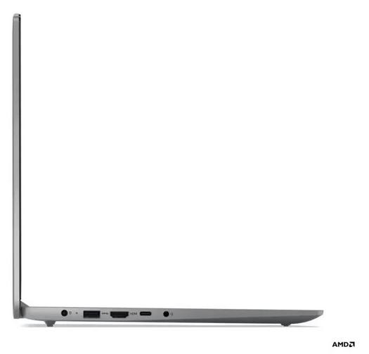 Лаптоп Lenovo IdeaPad Slim 3 15ABR8, AMD Ryzen 3 7330U 4C (2.3/4.3GHz, 8MB Cache), 15.6" (39.62cm) Full HD Anti-Glare, 8GB DDR4, 512GB SSD NVMe, Free DOS