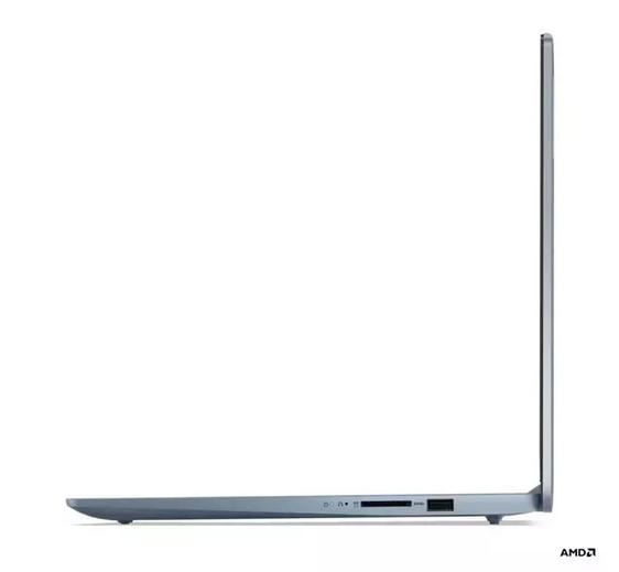 Лаптоп Lenovo IdeaPad Slim 3 15ABR8, AMD Ryzen 3 7330U 4C (2.3/4.3GHz, 8MB Cache), 15.6" (39.62cm) Full HD Anti-Glare, 8GB DDR4, 512GB SSD NVMe, 2x USB 3.2 Gen 1, Free DOS