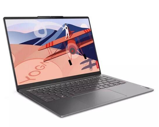 Лаптоп Lenovo Yoga Slim 6 14IAP8, Intel Core i5-1240P 12C (1.7/4.4GHz, 12MB Cache), 14" (35.56cm) WUXGA Anti-Glare, 16GB LPDDR5, 1TB SSD NVMe, 2x Thunderbolt 4, Free DOS