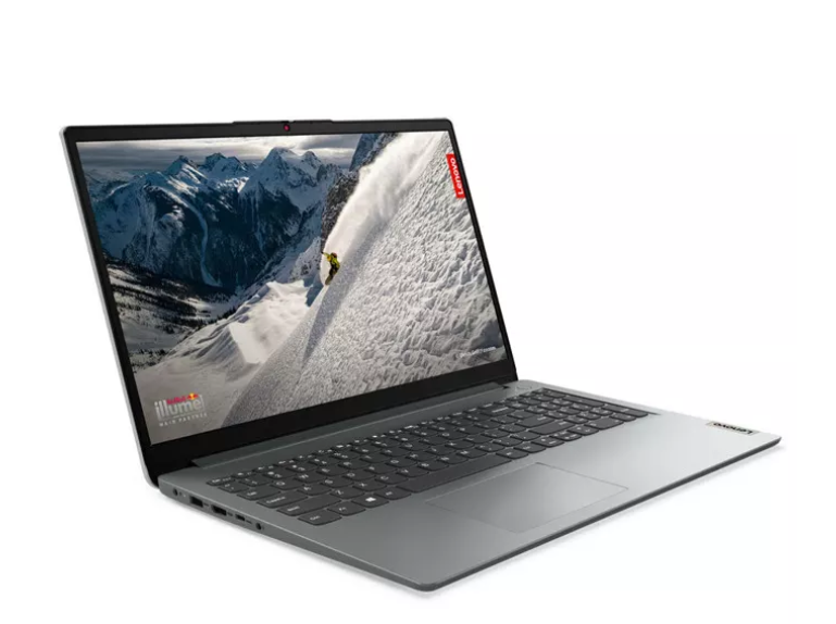 Лаптоп Lenovo IdeaPad 1 15AMN7, AMD Ryzen 3 7320U 4C (2.4/4.1GHz, 4MB Cache), 15.6" (39.62 cm) Full HD Anti-Glare, 16GB LPDDR5, 1TB SSD, 1x USB-C 3.2 Gen 1, Free DOS