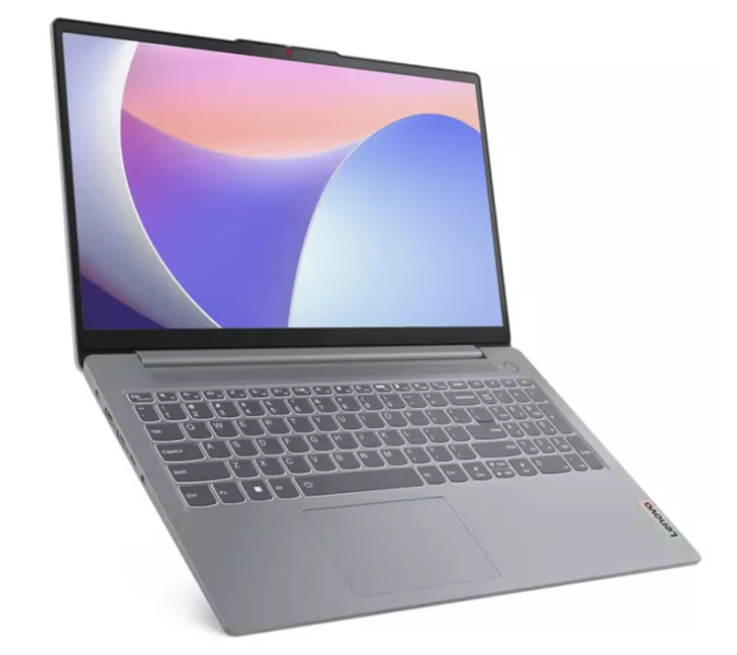 Лаптоп Lenovo IdeaPad Slim 3 15IRU8, Intel Core i3-1305U 5C (1.6/4.5GHz, 10MB Cache) 15.6" (39.62cm) Full HD Anti-Glare, 8GB LPDDR5, 1TB SSD NVMe, 1x USB 3.2 Gen 1 Type-C, Free DOS