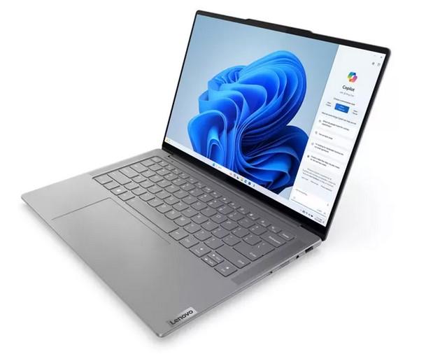 Лаптоп Lenovo Yoga Pro 7 14IMH9, Intel Core Ultra 5 125H 14C (1.2/4.5GHz, 18MB Cache), 14.5" (36.83cm) 3K Glare 120Hz Touch, 32GB LPDDR5X, 1TB SSD NVMe, 1x Thunderbolt 4, Free DOS