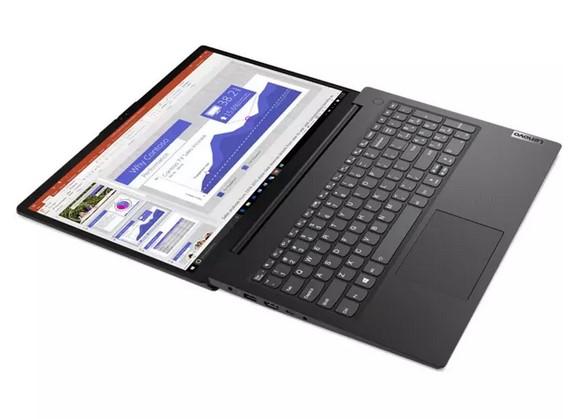 Лаптоп Lenovo V15 G2 IJL, Intel Pentium Silver N6000 4C (1.1/3.3GHz, 16MB Cache), 15.6" (39.62cm) Full HD TN Anti-Glare, 8GB DDR4, 256GB SSD NVMe, 1x USB 3.2 Gen 1 Type-C, Free DOS
