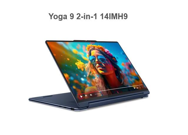 Лаптоп Lenovo Yoga 9 2-in-1 14IMH9, Intel Core Ultra 7 155H (1.4/4.8GHz, 12 Cache), 14.0", (2880 x 1800) OLED, Touchscreen, Intel Arc 8 Core, 16GB LPDDR5x, 1TB M.2 NVMe SSD, Windows 11 Home