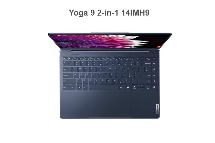 Лаптоп Lenovo Yoga 9 2-in-1 14IMH9, Intel Core Ultra 7 155H (1.4/4.8GHz, 12 Cache), 14.0", (2880 x 1800) OLED, Touchscreen, Intel Arc 8 Core, 16GB LPDDR5x, 1TB M.2 NVMe SSD, Windows 11 Home