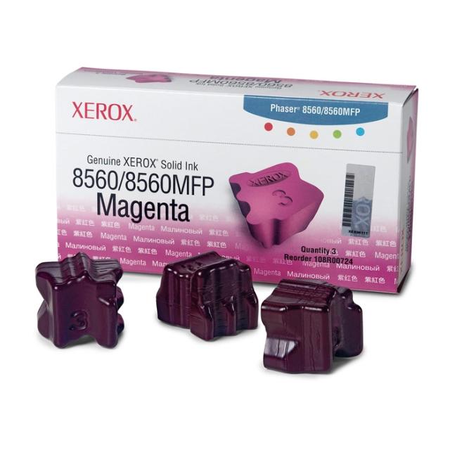 Консуматив Xerox Genuine Solid Ink-8560W Magenta (3 STICKS)