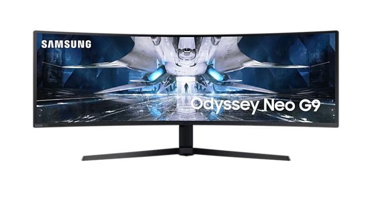 Монитор Samsung LS49CG950EUXEN Odyssey G95C, 49" (124.46 cm) DQHD Curved 1000R, VA 240Hz, 420 cd/㎡, 2500:1, HDR1000, 1ms (GTG), FS Premium Pro, 1x DP, 2x HDMI, 2x USB 3.0
