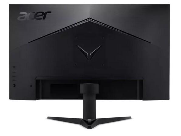 Монитор Acer Nitro QG241YM3bmiipx, 23.8" IPS, Anti-Glare, LED, ZeroFrame, FreeSync, 180Hz,1ms(VRB), 100M:1, 250nits, FHD (1920x1080), sRGB99%, DP, 2xHDMI, Audio out, Speaker 2Wx2, BlueLightShield Pro, Tilt, Black