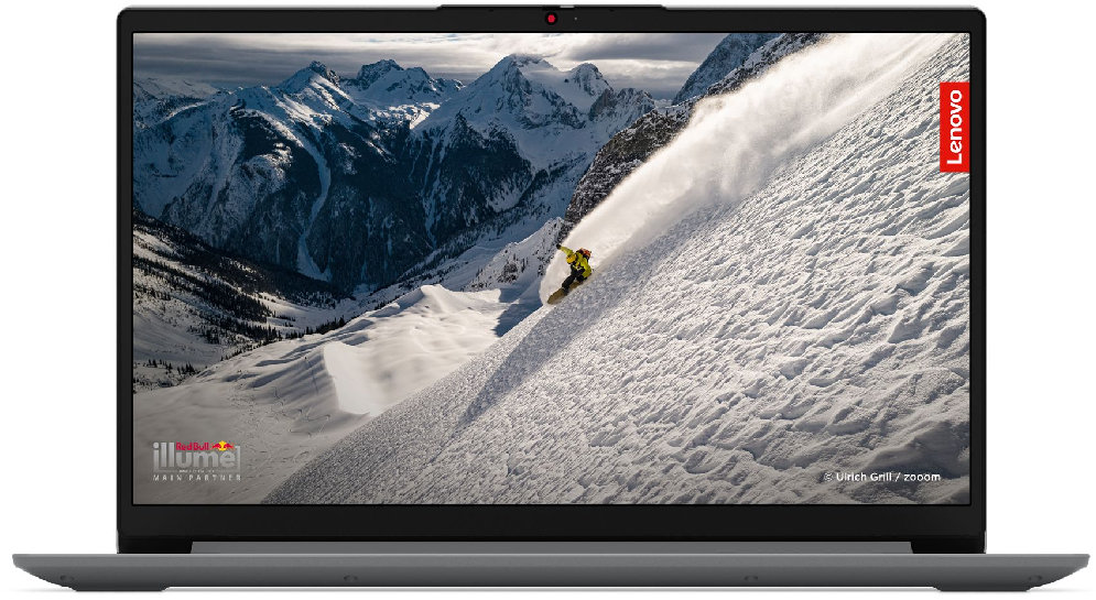 Лаптоп Lenovo IdeaPad 1 15ALC7, 15.6'' (39.62 cm) Full HD, AMD Ryzen 7 5700U 8C (1.8/4.3GHz, 8MB), AMD Radeon RX Vega 8, 16GB DDR4, 512GB SSD, Free DOS
