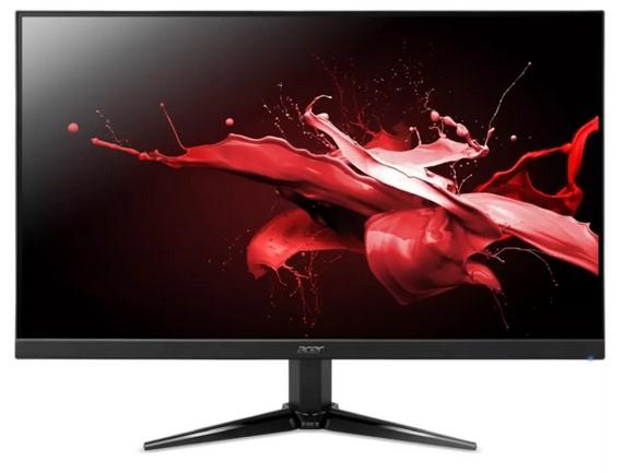Монитор Acer Nitro QG241YEbii, 23.8" VA, Anti-Glare, LED, ZeroFrame, FreeSync, 100Hz,1ms(VRB), 100M:1, 250nits, FHD (1920x1080), sRGB99%, VGA, 2xHDMI, Tilt, Black