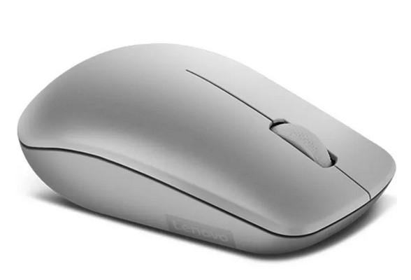 Мишка Lenovo 530 Wireless Platinum Grey, оптична, 1200 dpi, USB
