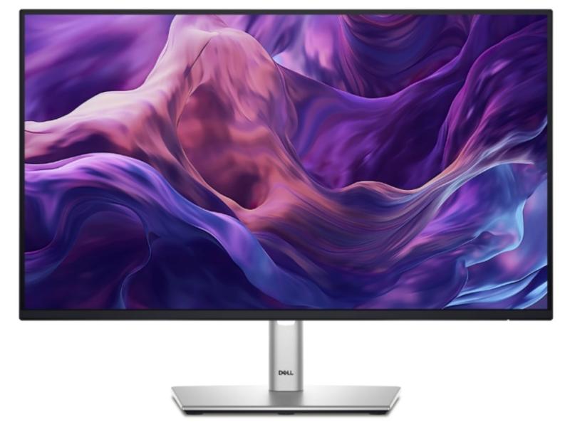 Монитор, Dell P2425HE, 23.8" (60.45cm) Full HD LED, IPS Anti-Glare, 5ms, 100 Hz, 1500:1, 250 cd/m2, 1920x1080, 99% sRGB, USB-C Hub,USB 3.2, HDMI, Display Port, RJ45, PD 90W, Height Adjustable, Pivot, Swivel, Tilt, Black/Silver 
