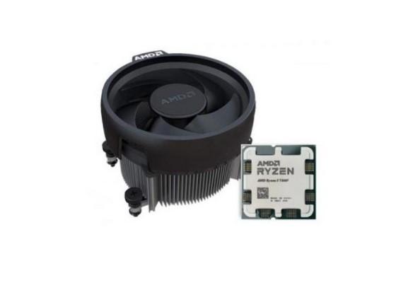 Процесор AMD RYZEN 5 7600, 6C (3.8 GHz / 5.1 GHz Turbo, 32MB Cache), 65W, AM5, BOX, с охлаждане
