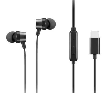 Слушалки LENOVO USB-C Wired In-Ear Headphones with inline control
